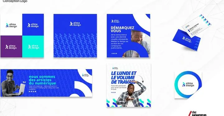 Aperçu du projet Alima Design